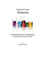 Common Core Science Introduction to Chemistry Reading and Writing Workbook