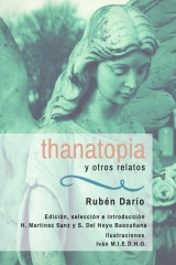 Portada de "Thanatopia y otros relatos" de Rubén Darío
